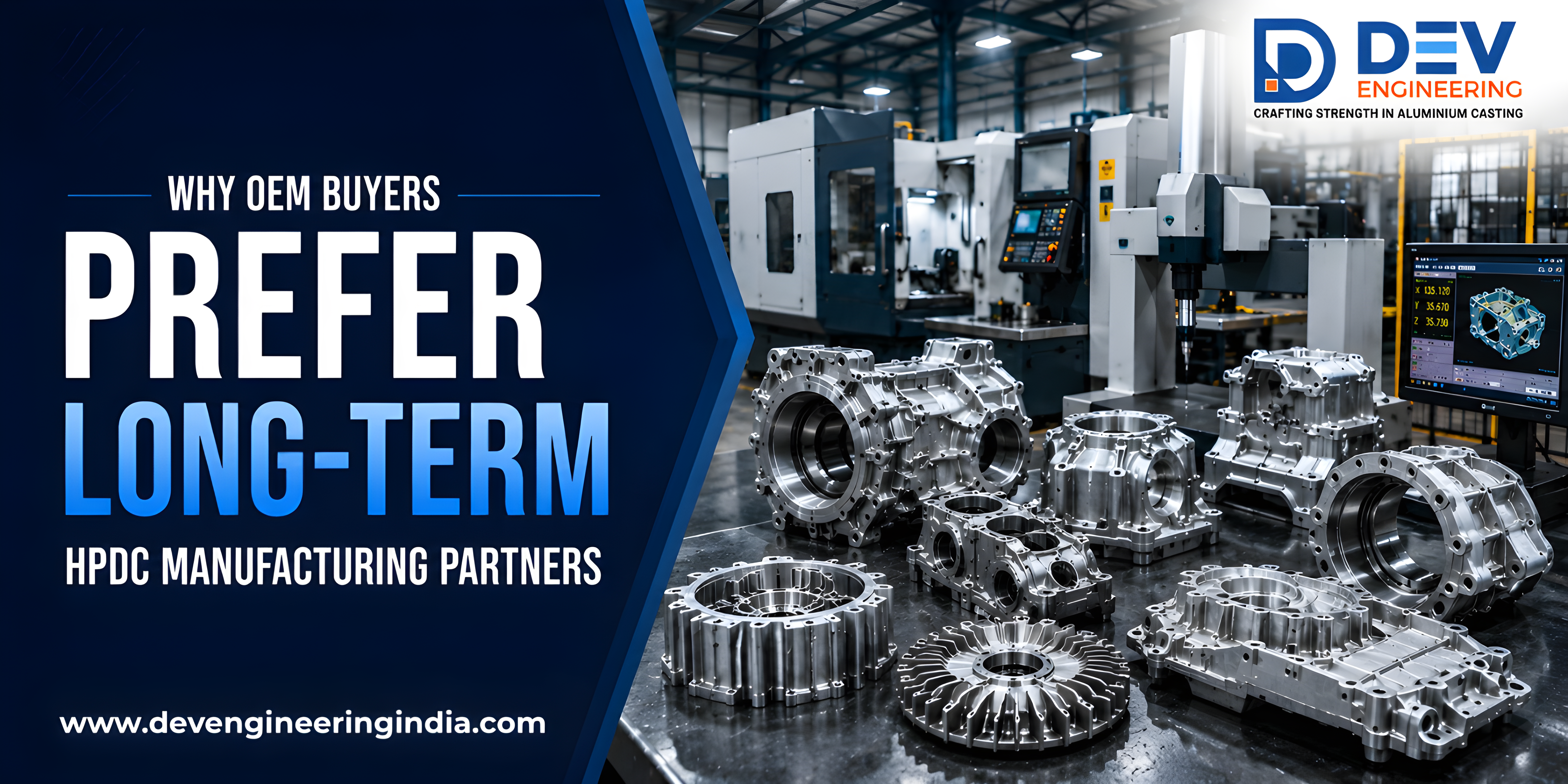 Why OEM Buyers Prefer Long-Term HPDC Manufacturing Partners